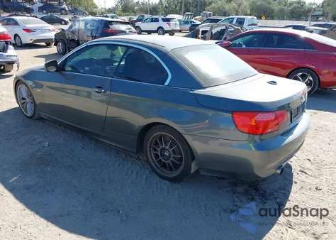 2011 BMW 335I из США, поврежденный, VIN WBADX7C56BE580693